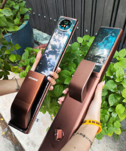 Khóa vân tay cửa gỗ tự động Hyundai HY-SLA911F Nhận Diện Khuôn Mặt