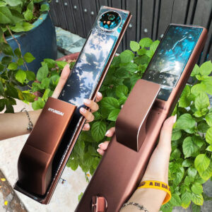 Khóa vân tay cửa gỗ tự động Hyundai HY-SLA911F Nhận Diện Khuôn Mặt Khóa vân tay cửa gỗ tự động Hyundai HY-SLA911F Nhận Diện Khuôn Mặt