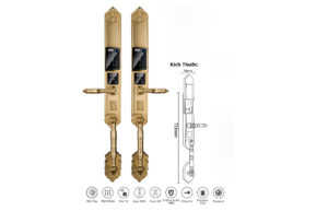 Khóa cửa thông minh biệt thự HYUNDAI HY-SLC8820 Gold