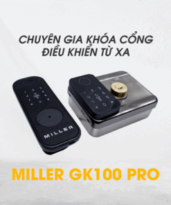 Khóa điện tử cửa cổng Miller GK100 Pro khoa dien tu cong sat miller gk100 pro 1
