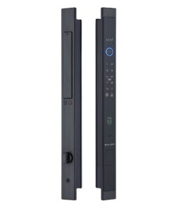 Khóa điện tử cửa nhôm Miller FA8000-LUX khoa dien tu cua nhom miller fa8000 lux den