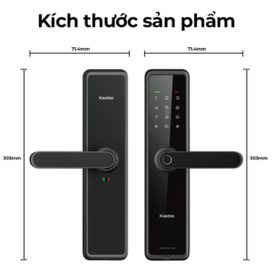 Khóa điện tử cửa gỗ Kaadas L8-5 Khóa điện tử cửa gỗ Kaadas L8-5