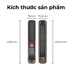 Khóa điện tử cửa gỗ Kaadas K20-F khoa dien tu kaadas k20 f 8