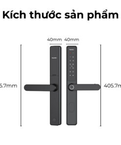hóa điện tử cửa nhôm Kaadas S10-5W