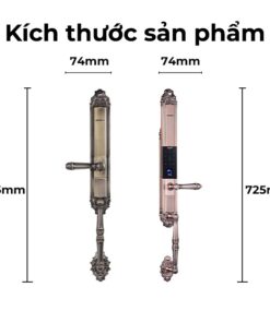 Khóa điện tử đại sảnh Kaadas 6001 Khóa điện tử đại sảnh Kaadas 6001