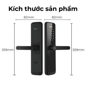 Khóa điện tử cửa gỗ Kaadas L7-5