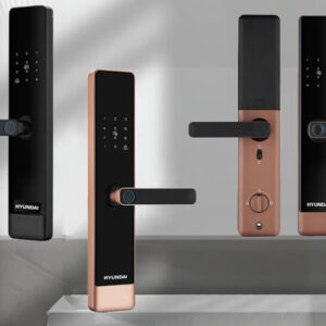 Khóa vân tay cửa gỗ tay gạt Hyundai HY-SL007