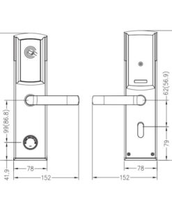 Khóa điện tử khách sạn Hyundai HY-HL01 Khóa điện tử khách sạn Hyundai HY-HL01