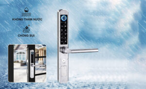 An toàn hơn với khóa vân tay thông minh cho cửa nhôm