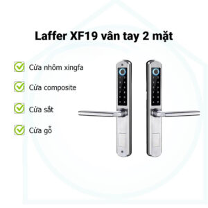 Khóa vân tay 2 mặt XF19