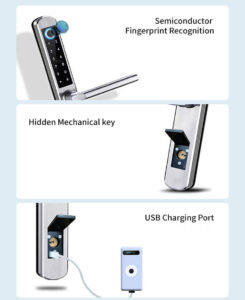 Khóa vân tay 2 mặt XF19