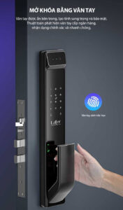 Khoá cửa vân tay nhận diện khuôn mặt LAFFER FD02 Khóa vân tay Laffer FD02