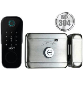 Khoá vân tay cửa cổng 1 mặt LAFFER A18 Khóa vân tay cửa cổng Laffer A18