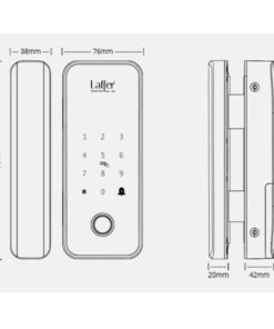 Khóa cửa vân tay Laffer G08