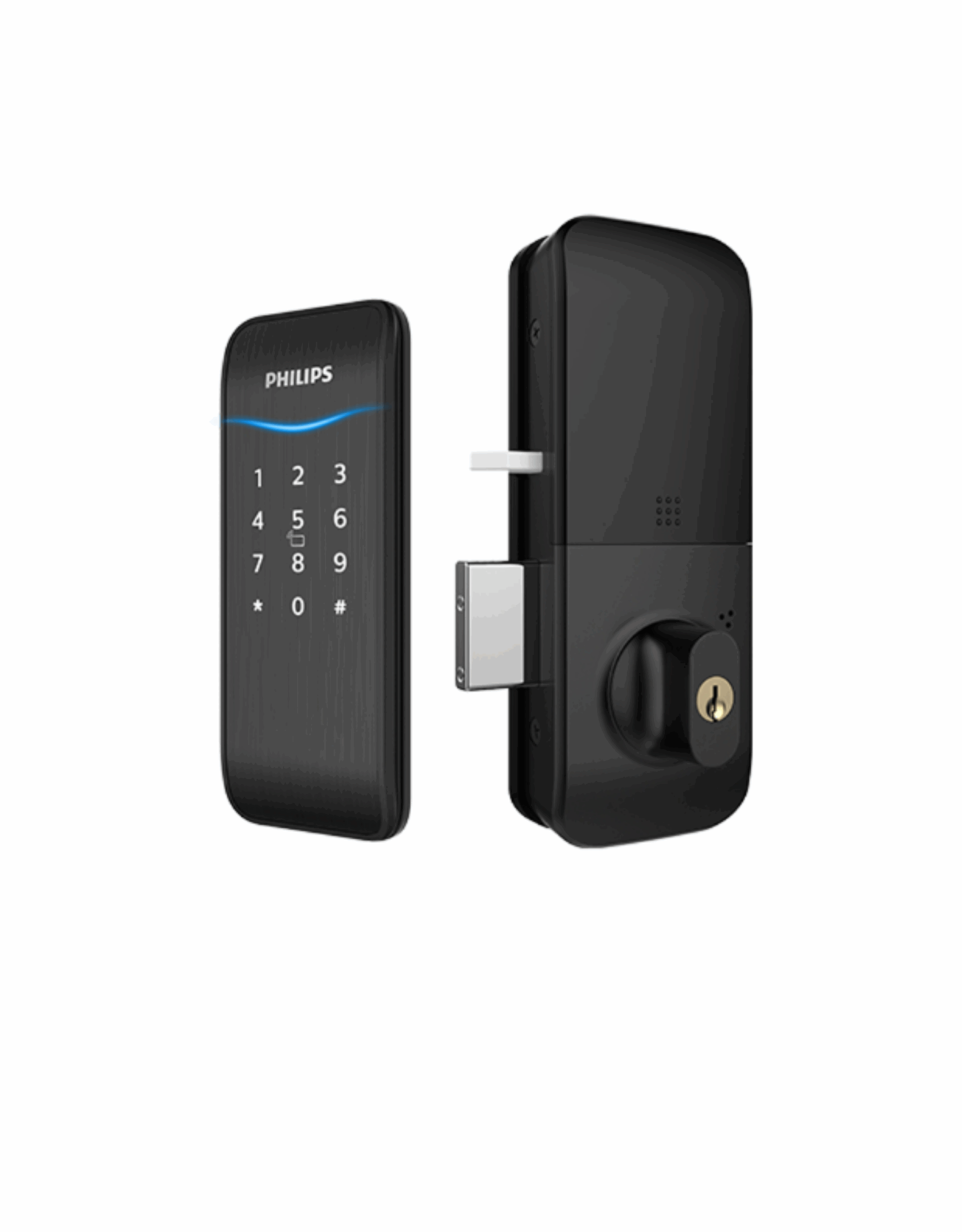 Khóa điện tử PHILIPS 5100-5HBKS Khóa điện tử PHILIPS 5100-5HBKS