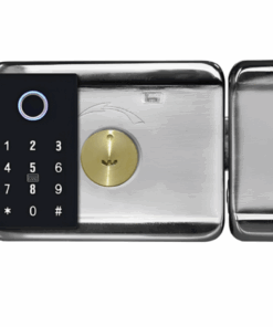 Khoá vân tay cửa cổng 2 mặt LAFFER A11 khoa van tay cua cong laffer a11 2 1