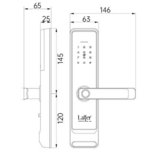 Khoá vân tay LAFFER LX03 khoa van tay laffer lx03