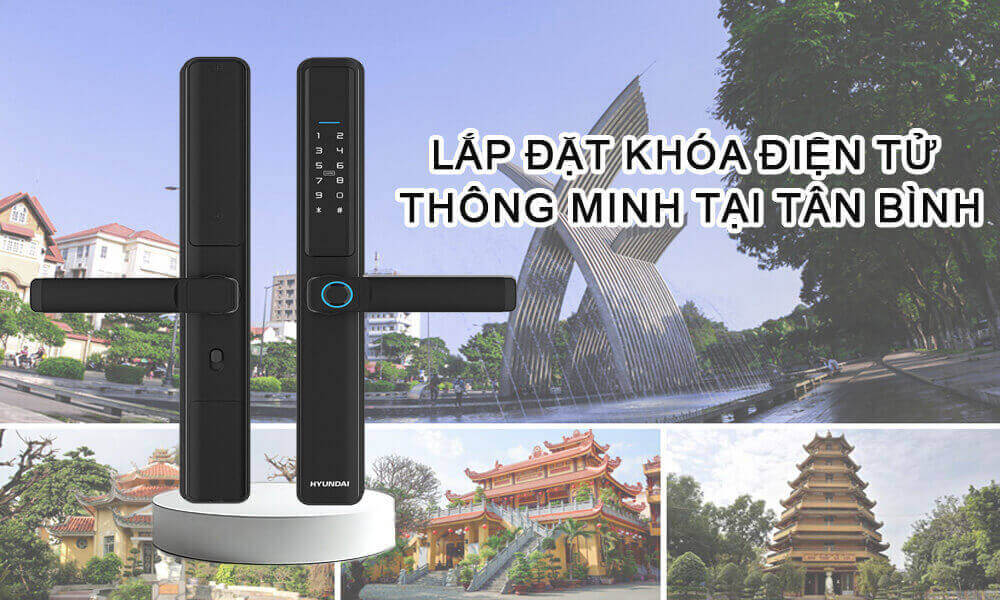 Lắp đặt khóa điện tử thông minh tại Tân Bình