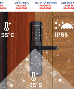 Khóa vân tay ngoài trời