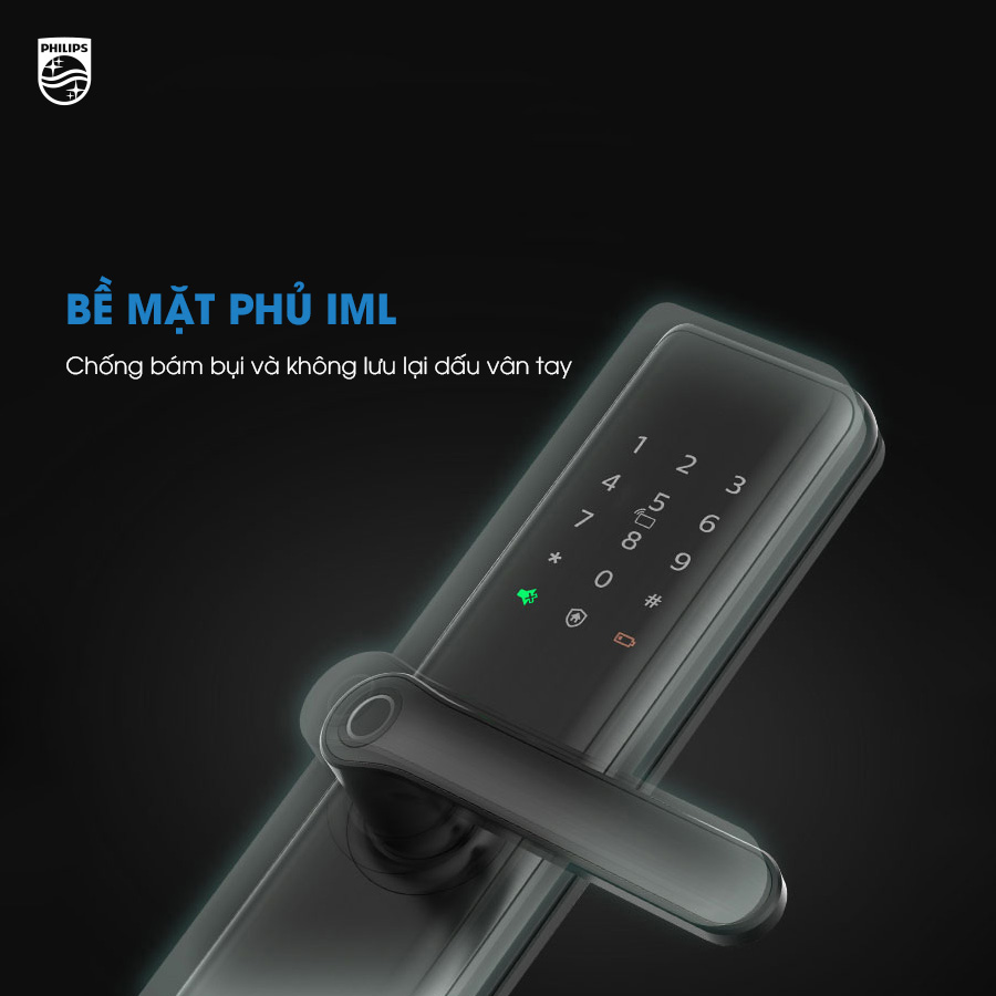 Khóa Điện Tử Philips – Top 5 Mẫu Đẹp, Hiện Đại Nhất