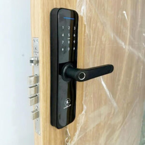 Khóa điện tử cửa gỗ Kassler KL-668 Khóa điện tử cửa gỗ Kassler KL-668 Black