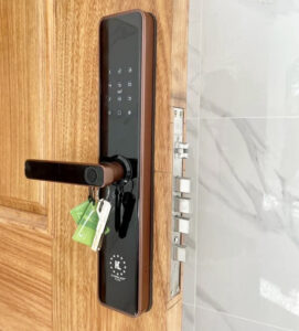 Khóa điện tử cửa gỗ Kassler KL-669 Khoá điện tử cửa gỗ Kassler KL-669 Copper