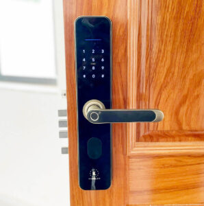 Khóa điện tử cửa gỗ Kassler KL-696 khóa điện tử cửa gỗ Kassler KL-696 Green Bronze