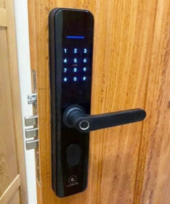 Khóa điện tử cửa gỗ Kassler KL-696 khóa điện tử cửa gỗ Kassler KL-696 Black