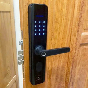 Khóa điện tử cửa gỗ Kassler KL-696 khóa điện tử cửa gỗ Kassler KL-696 Black