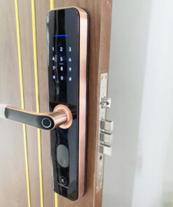 Khóa điện tử cửa gỗ Kassler KL-696 khóa điện tử cửa gỗ Kassler KL-696 Red Bronze