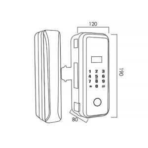 Khóa điện tử kassler KL-589
