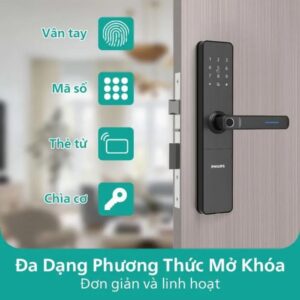 Khóa điện tử PHILIPS DDL609-5HS
