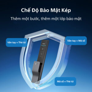 Khóa điện tử PHILIPS DDL801-5HBS Khóa điện tử PHILIPS DDL801-5HBS