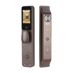 Dịch vụ lắp khóa điện tử tại nhà nhanh chóng, chuyên nghiệp Khóa điện tử cửa gỗ DEMAX EL912