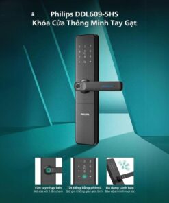 Khóa điện tử PHILIPS DDL609-5HS
