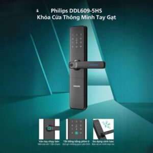 Khóa điện tử PHILIPS DDL609-5HS