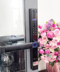 khóa điện tử chống nước cửa nhôm Demax El688 BN