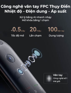 Khóa điện tử Kaadas K20 PRO MAX Khóa điện tử Kaadas K20 PRO MAX