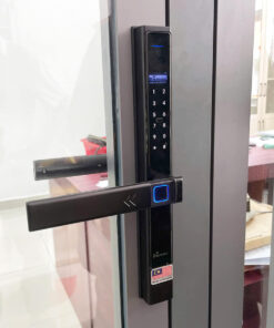 khóa điện tử chống nước cửa nhôm Demax El688 BN