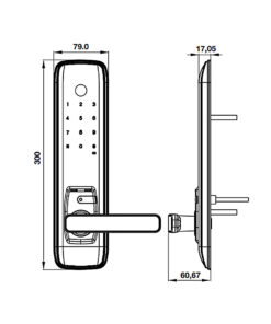 Khóa điện tử Hafele EL7800 Plus