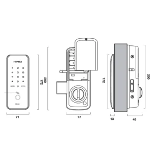 Khóa điện tử Hafele ER5100