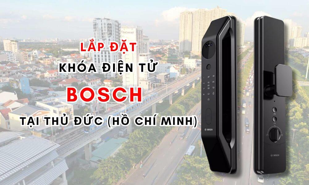Lắp đặt khóa điện tử Bosch tại Thủ Đức (Hồ Chí Minh)