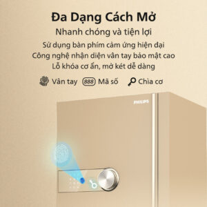 Két sắt thông minh Philips SBX202 Két sắt thông minh Philips SBX202
