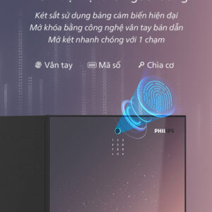 Két sắt thông minh Philips SBX501