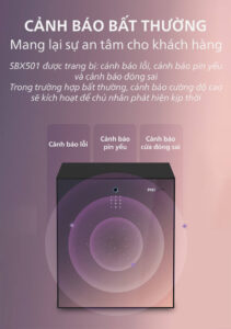 Két sắt thông minh Philips SBX501