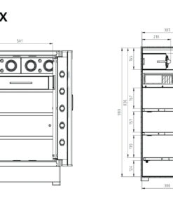 Két sắt thông minh Philips SBX702 Két sắt thông minh Philips SBX702