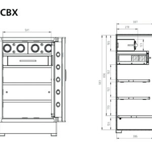 Két sắt thông minh Philips SBX702 Két sắt thông minh Philips SBX702