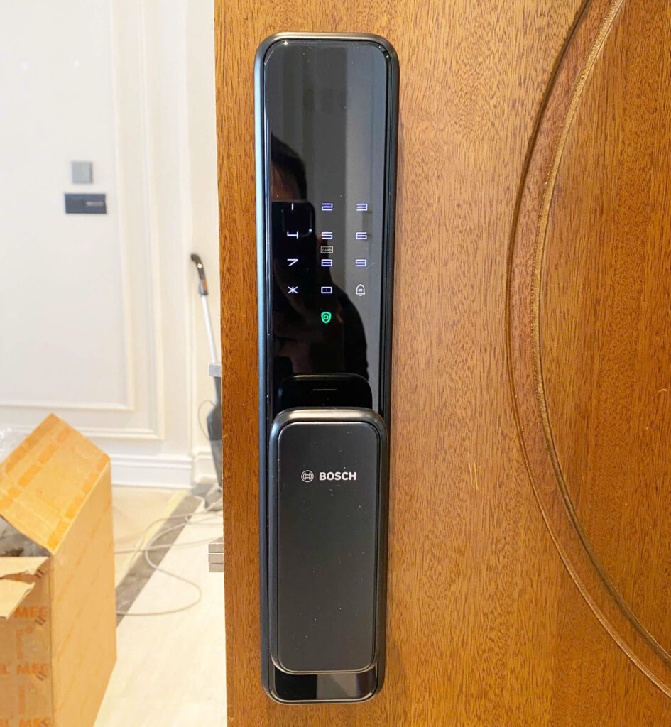 Những sai lầm phổ biến khi lắp đặt khóa cửa vân tay Khóa điện tử Bosch EL600