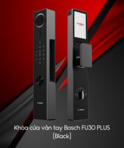 Khóa cửa vân tay Bosch FU30 PLUS (Black)