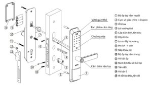 TOP 5 hãng khóa thông minh smart lock bán chạy hiện nay Cấu Tạo Cơ Bản Của Khóa Thông Minh
